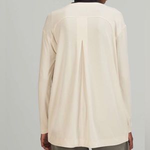 Lululemon Modal Pleated Back Long Sleeve Shirt